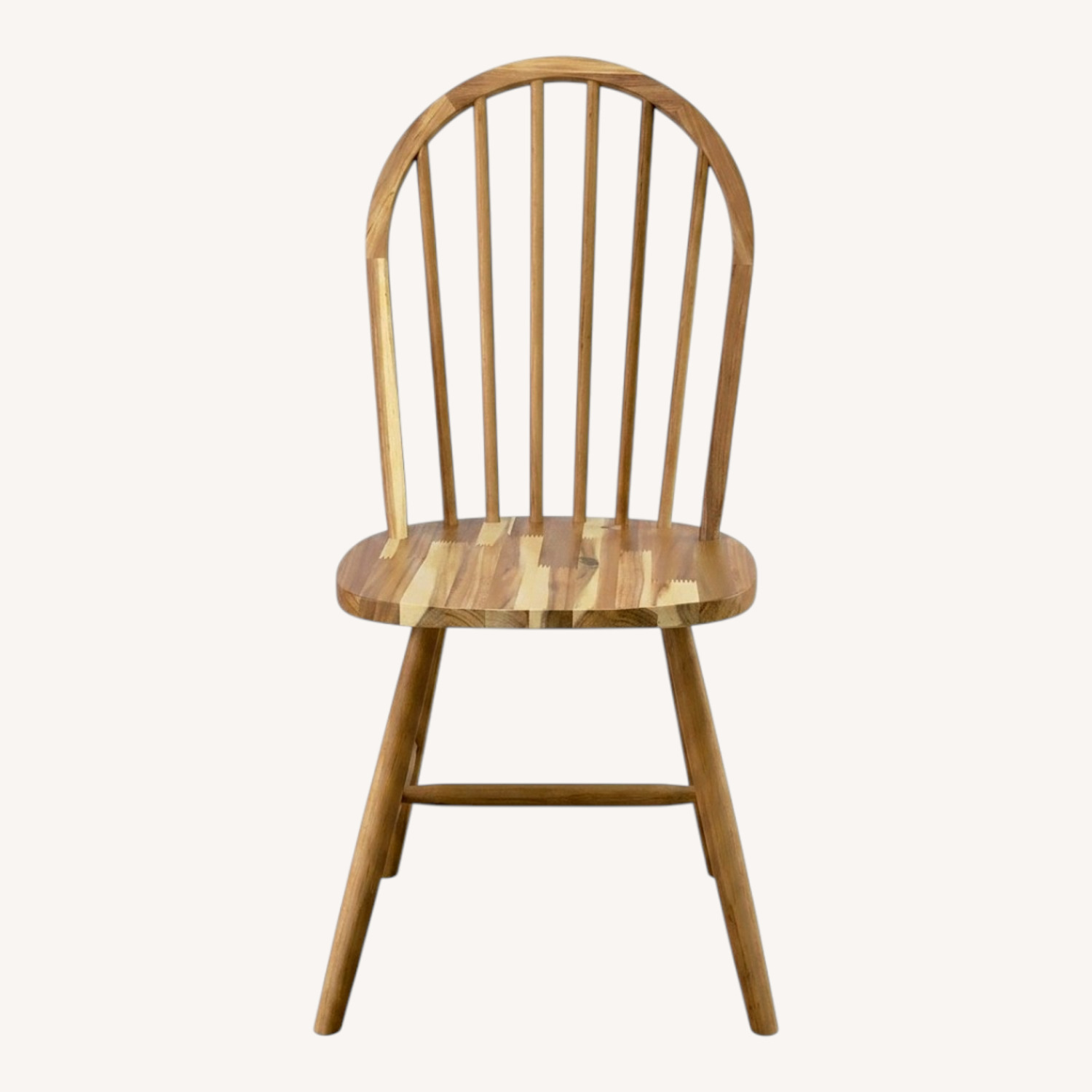IKEA Skogsta Light Brown Wood Dining Chairs - image-0