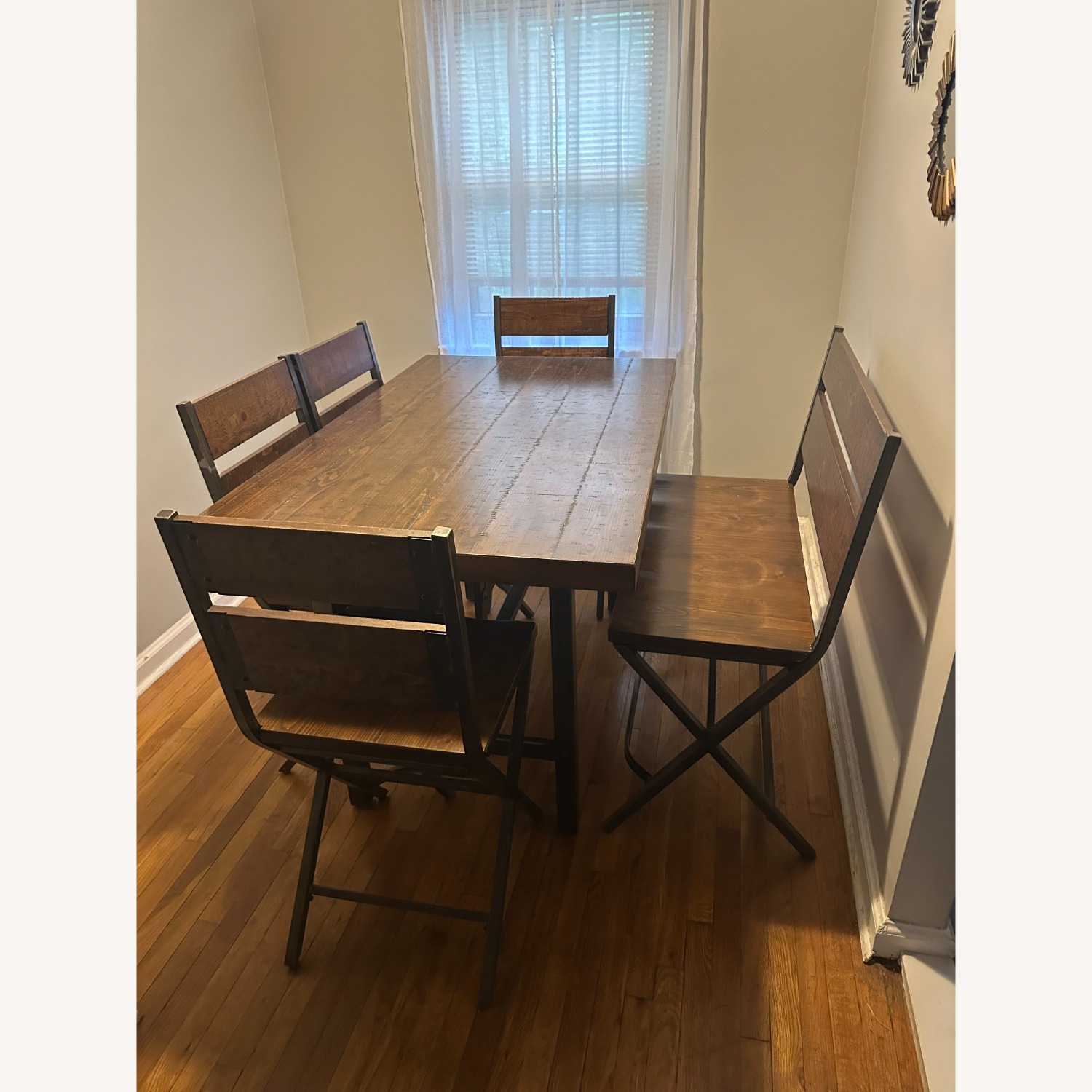 Ashley Furniture Kavari Dark Brown Wood Dining Set - image-2