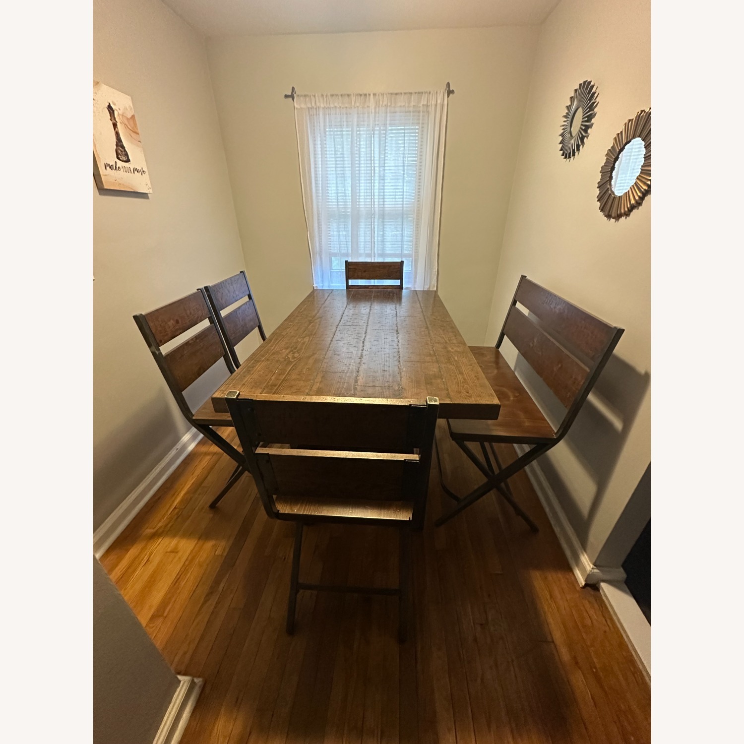 Ashley Furniture Kavari Dark Brown Wood Dining Set - image-4