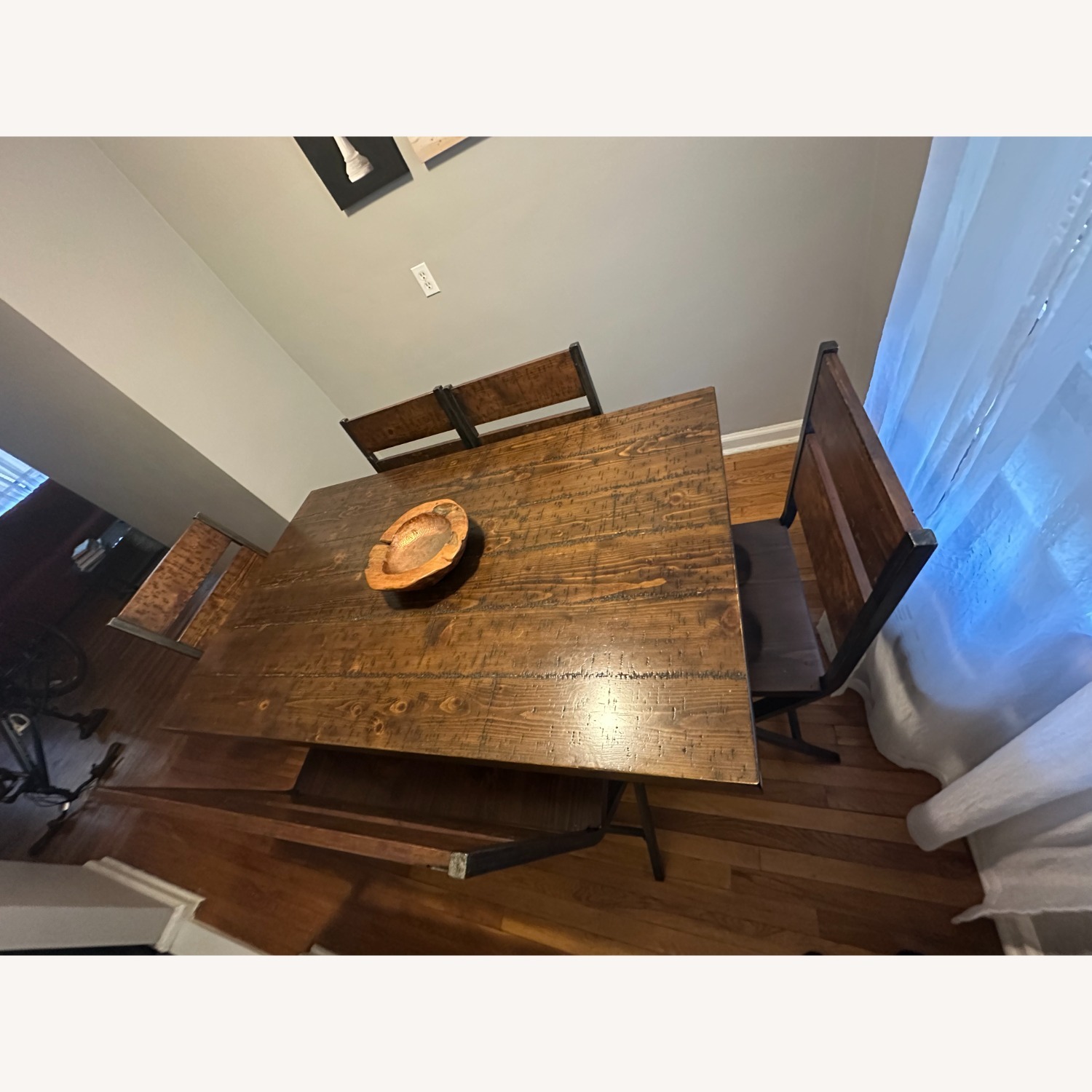 Ashley Furniture Kavari Dark Brown Wood Dining Set - image-3