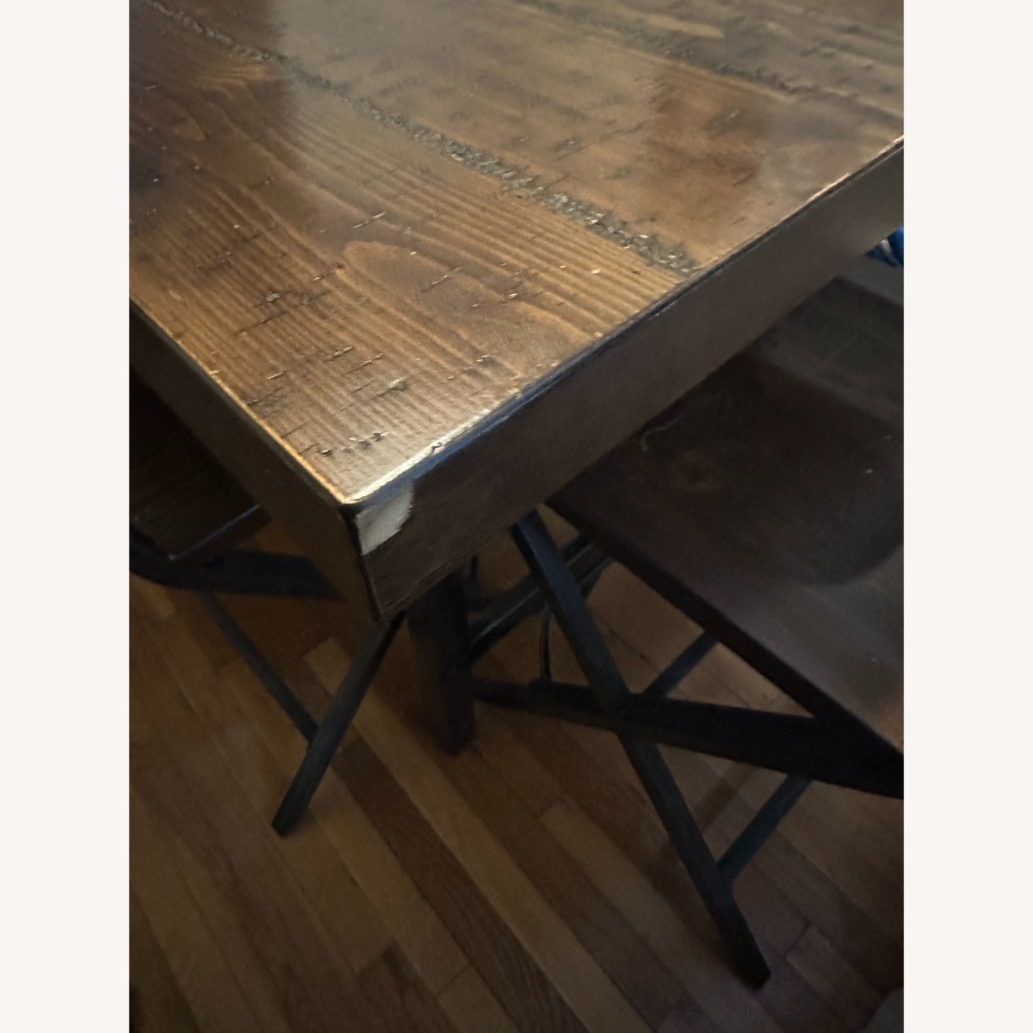 Ashley Furniture Kavari Dark Brown Wood Dining Set - image-1