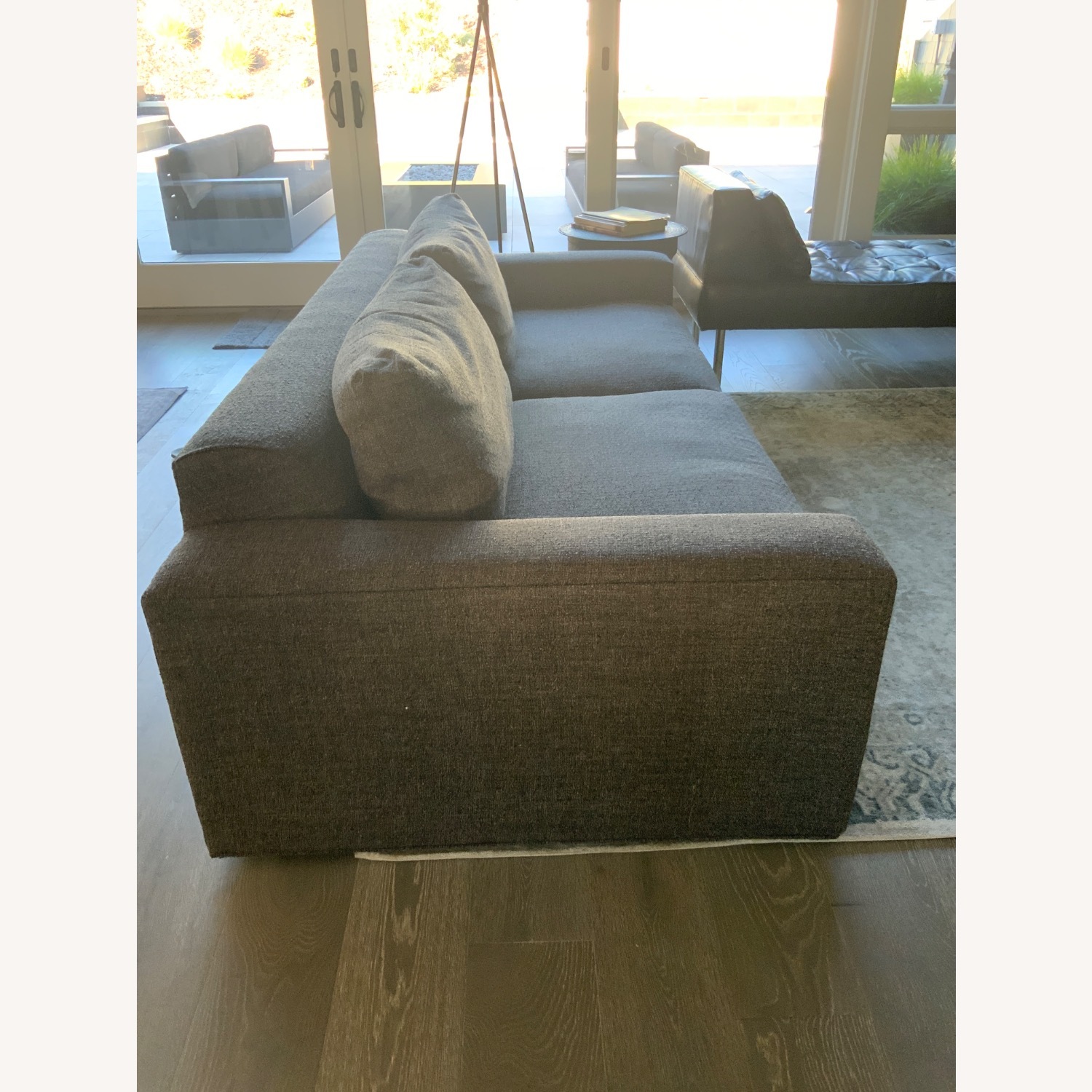 Dark Gray 3+ Seater Sofa - image-3