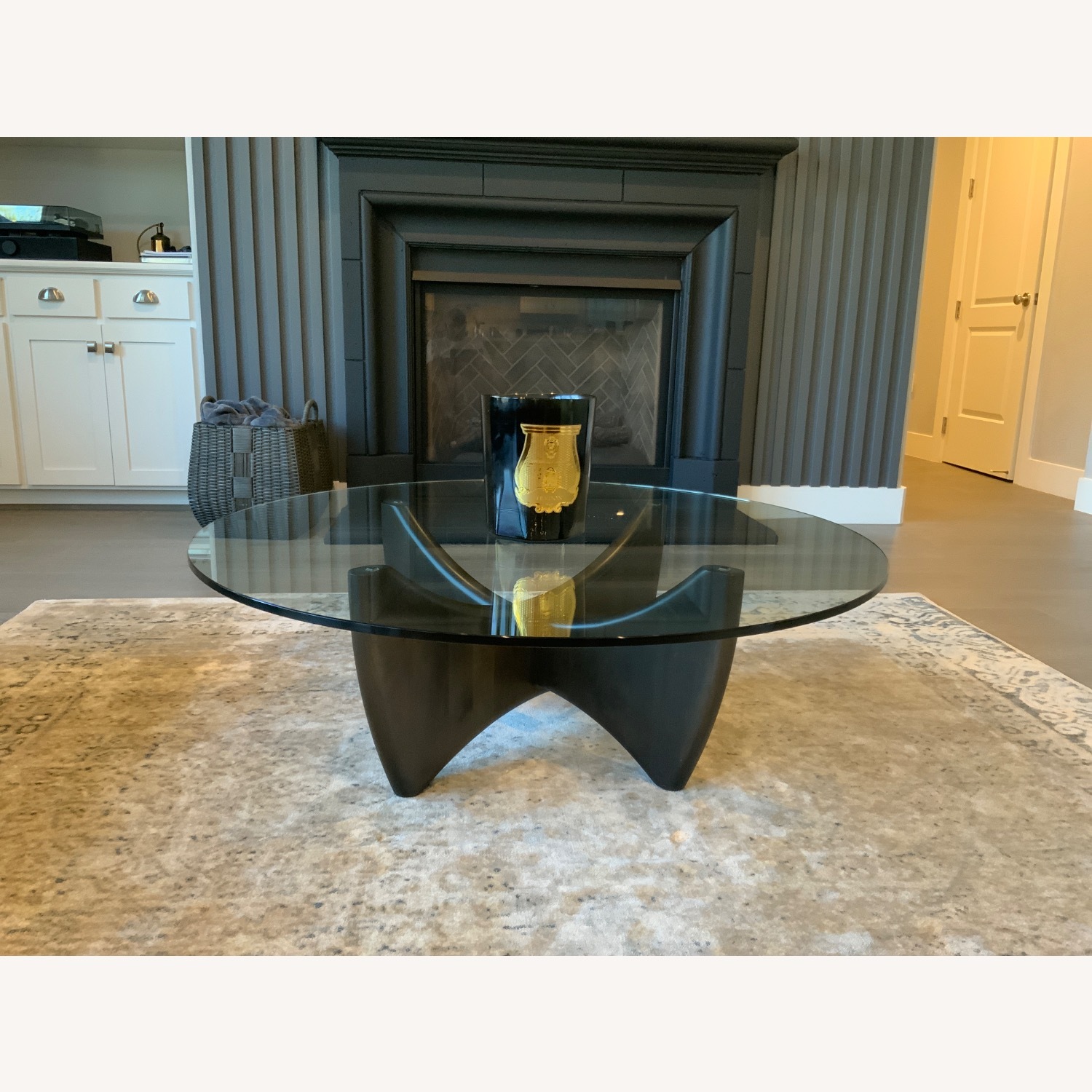 Dark Brown Coffee Table - image-3