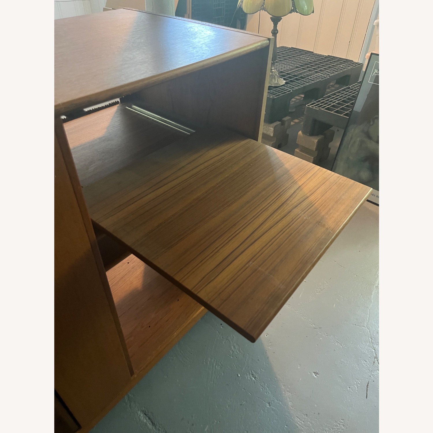 Antique Solid Wood Credenza - image-5