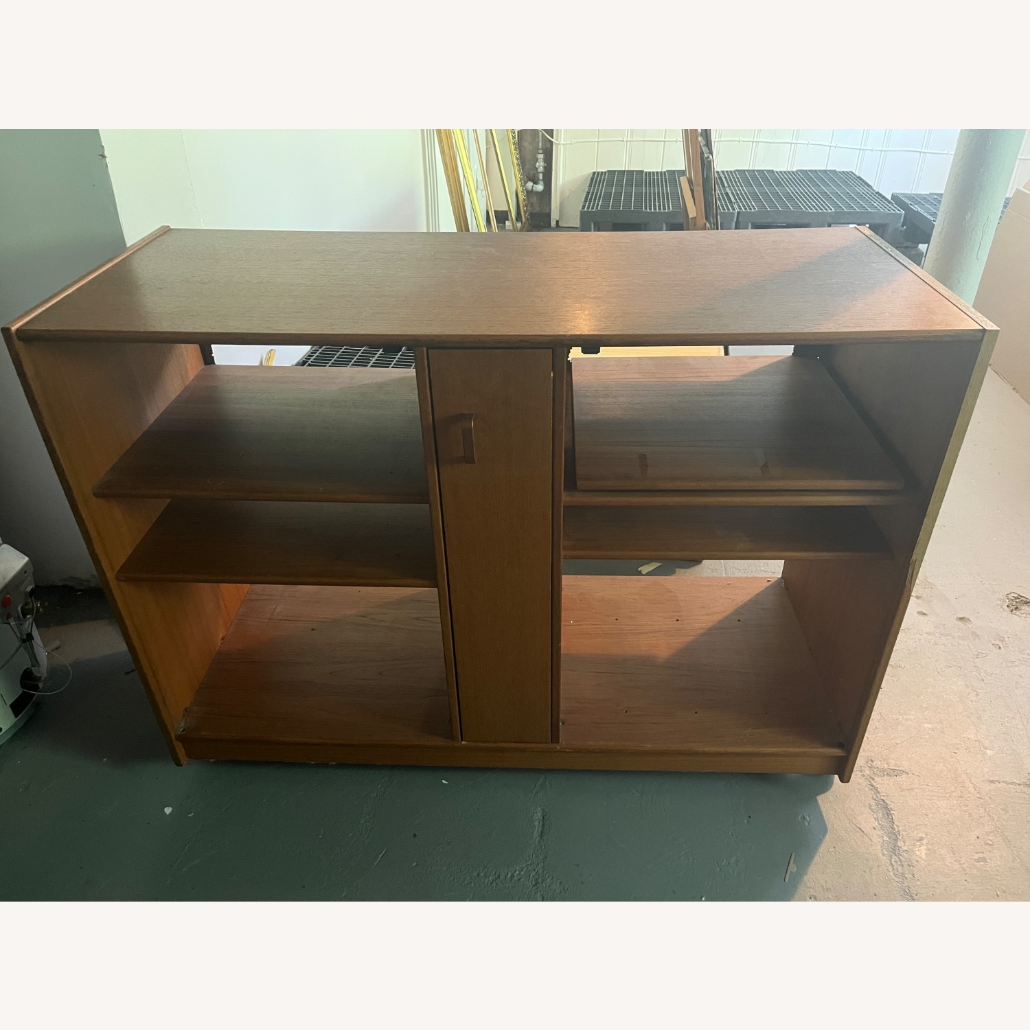Antique Solid Wood Credenza - image-2