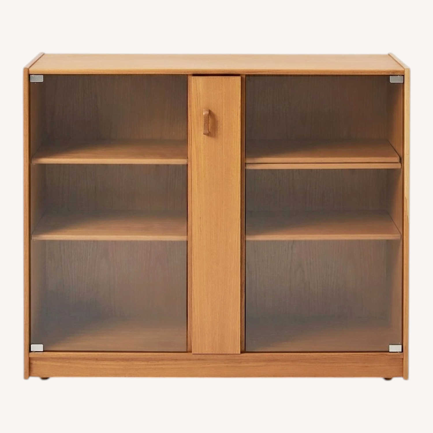 Antique Solid Wood Credenza - image-0