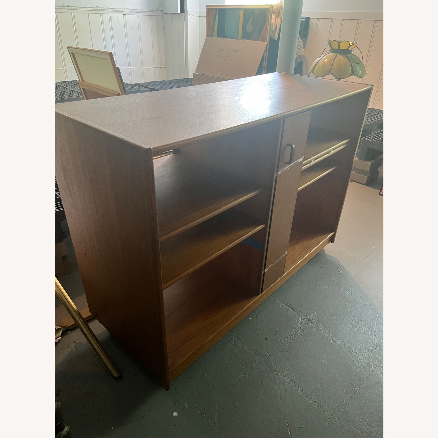 Antique Solid Wood Credenza - image-3