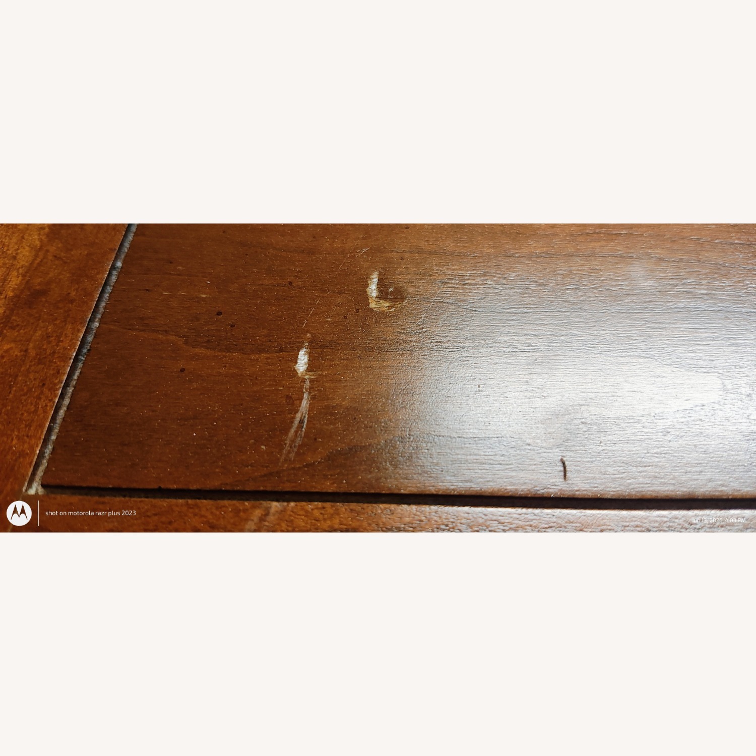 Vintage/Antique Dark Brown Wood Nightstands - image-3