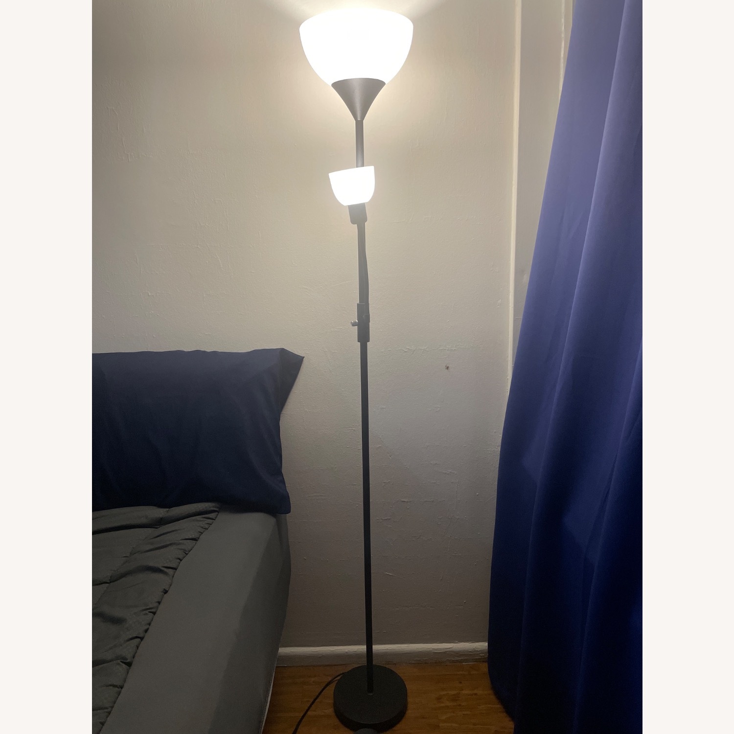 Amazon Black Plastic Floor Lamp - image-1