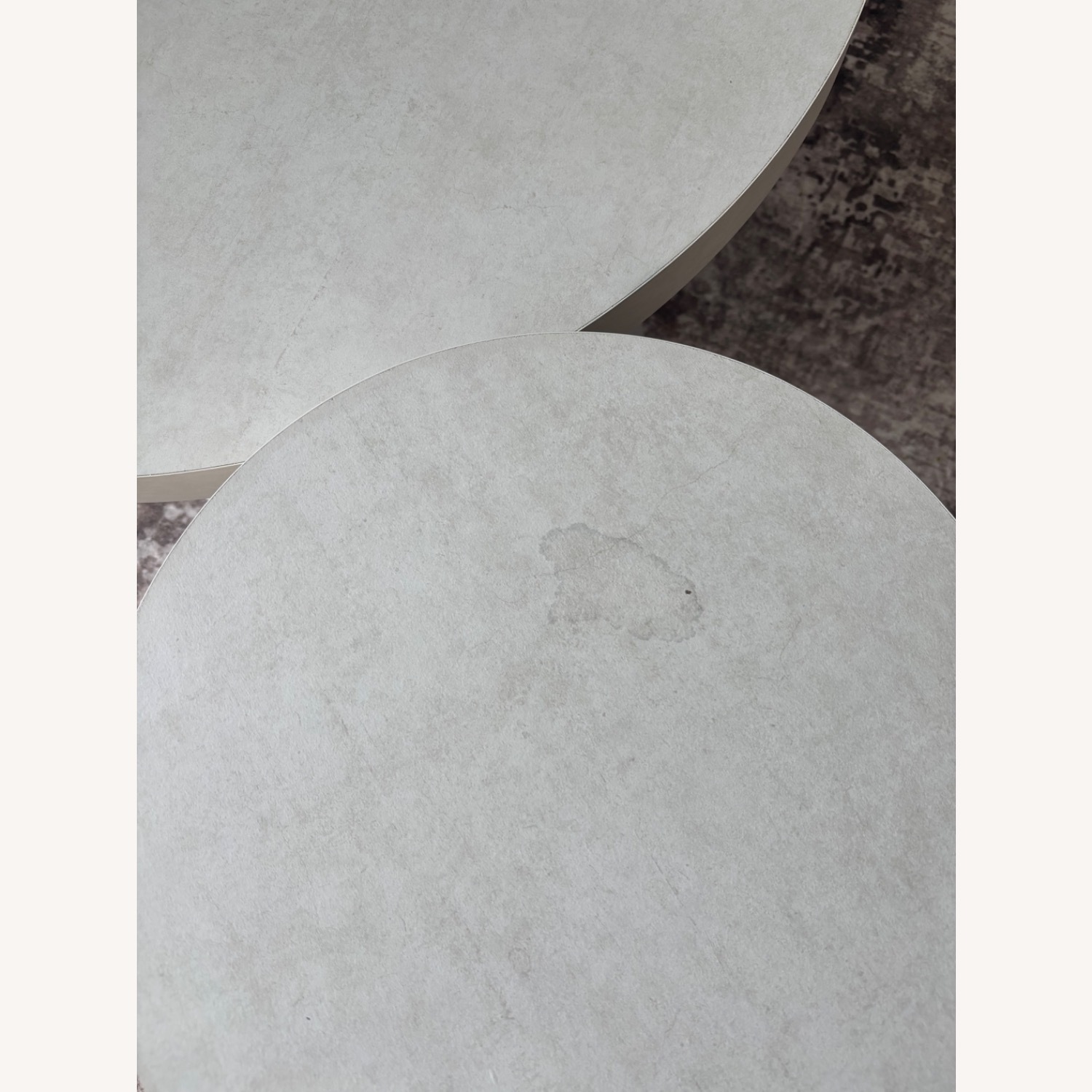 3-Piece Concrete Style Table Set - image-2