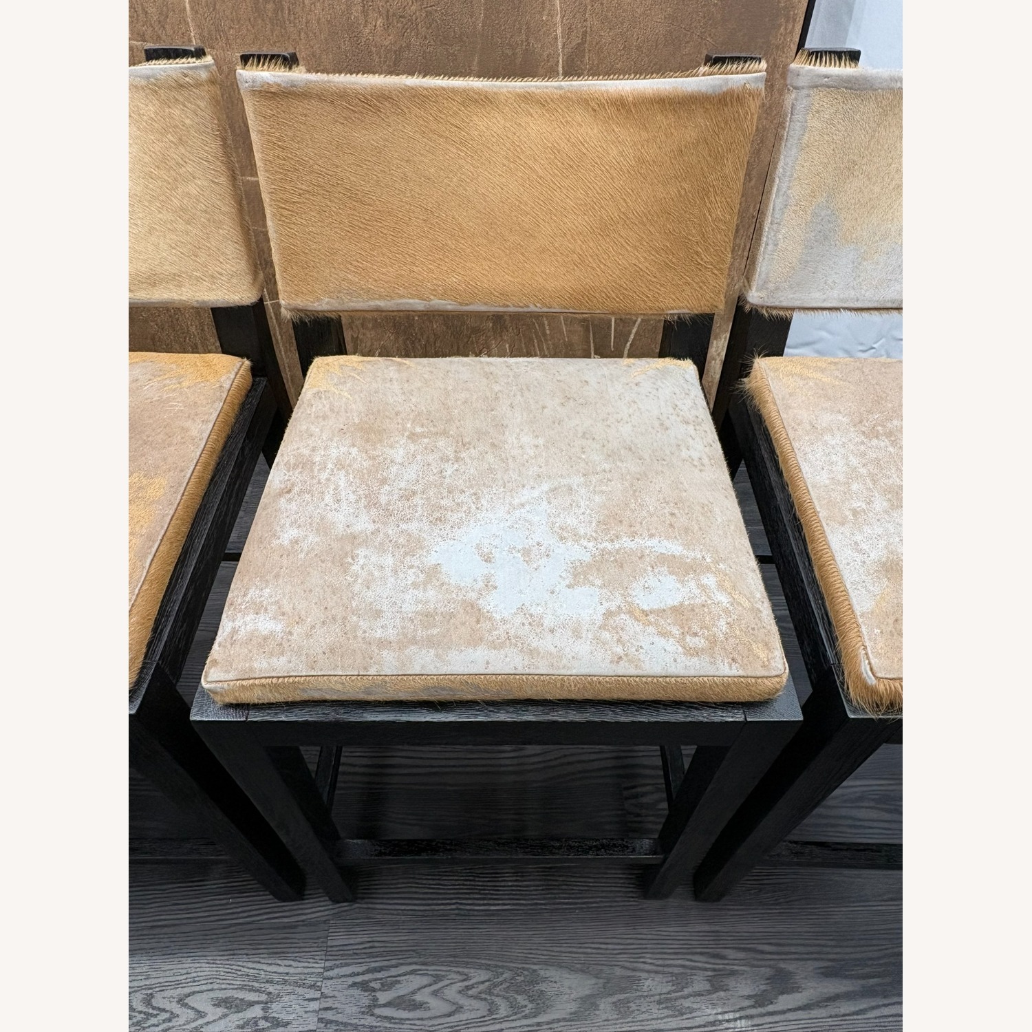 Restoration Hardware Saddle Hair-on-Hide Counter Stools Set of 5 - image-20