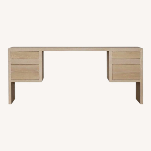 Used Muskoka Custom Oak Designer Desk  for sale on AptDeco