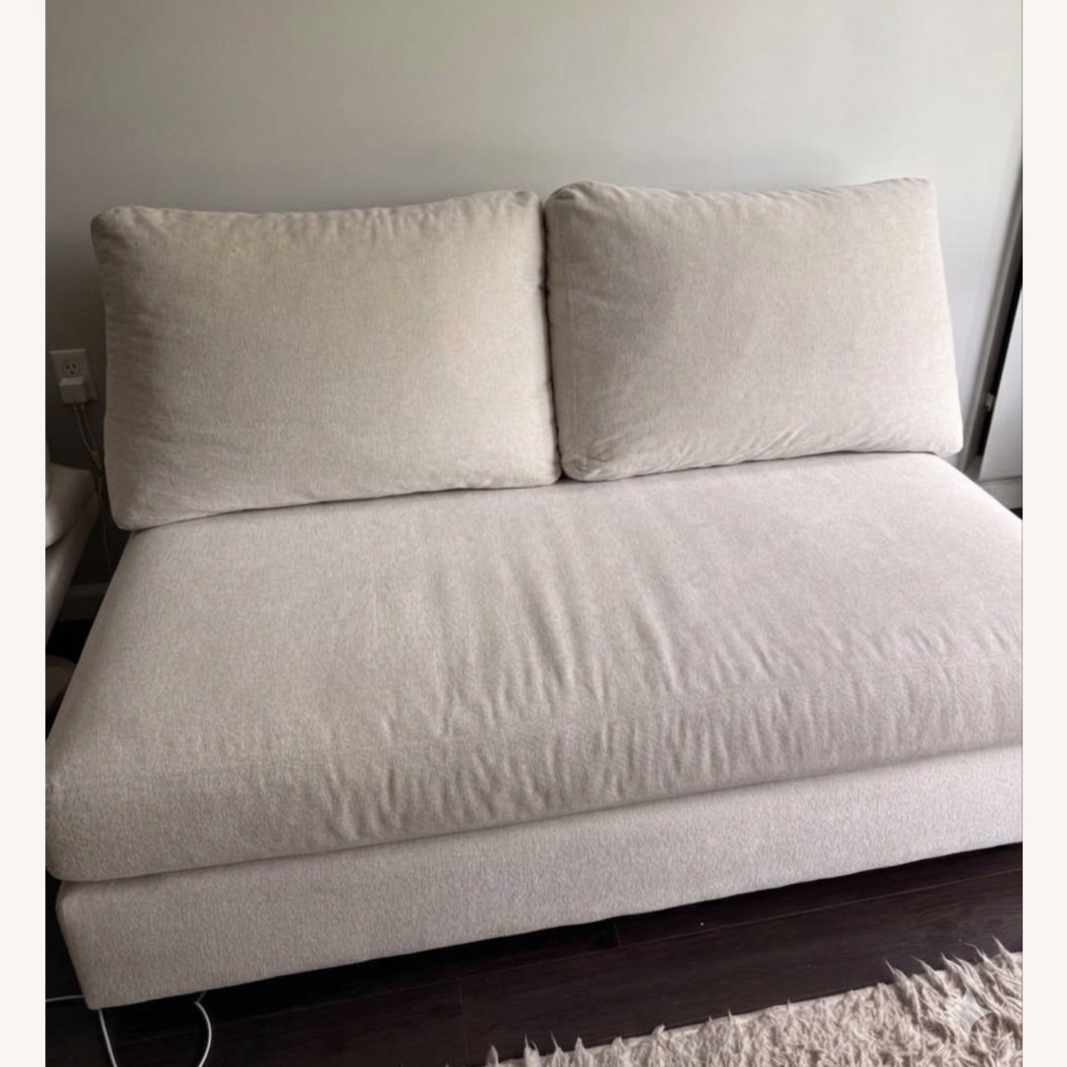 West Elm Natural 2 Seater Sofa - image-2
