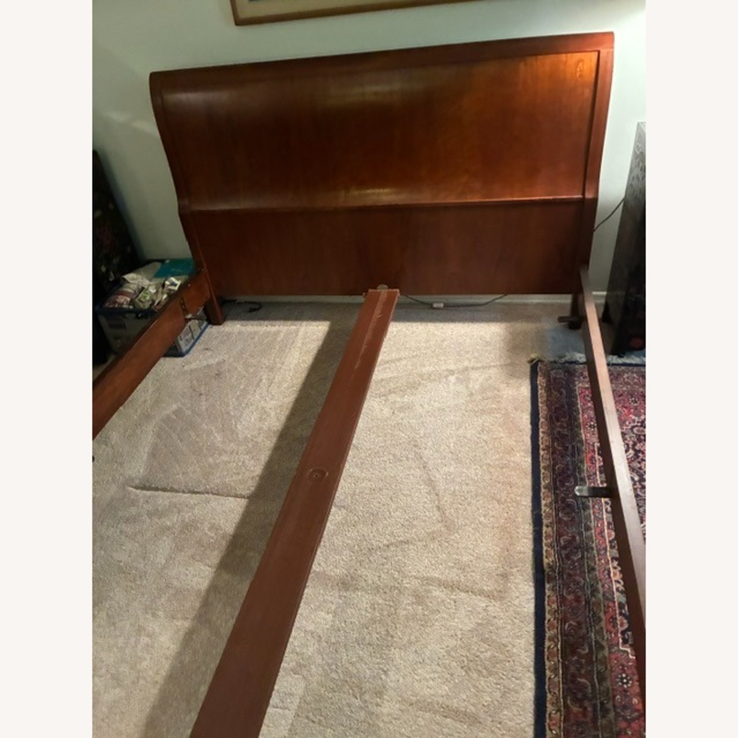 Baker Furniture Queen Size Sleigh Bed - image-1