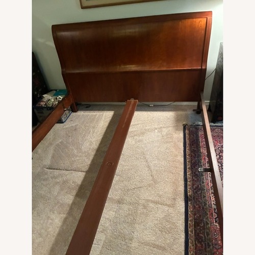 Used Baker Furniture Queen Size Sleigh Bed for sale on AptDeco