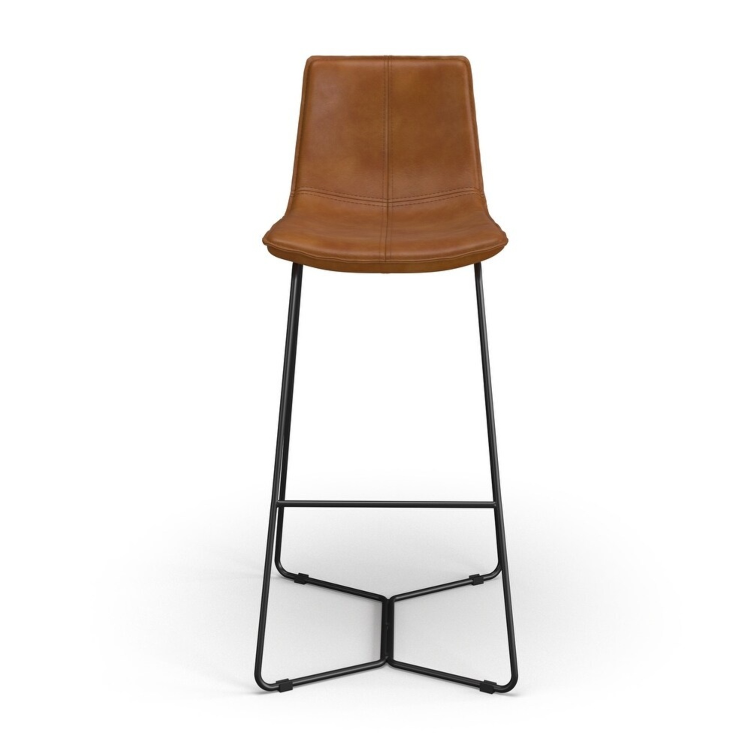 All Modern Light Brown Metal Stools - image-6