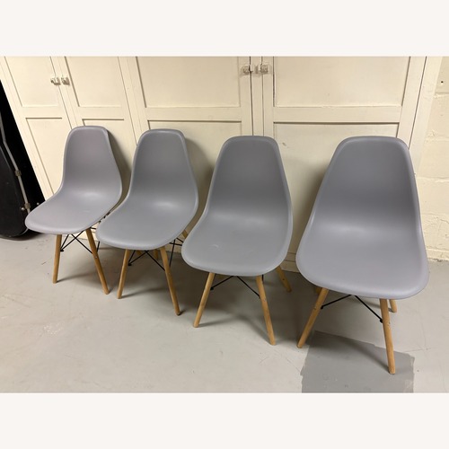 Used All Modern Dark Gray Dining Chairs for sale on AptDeco