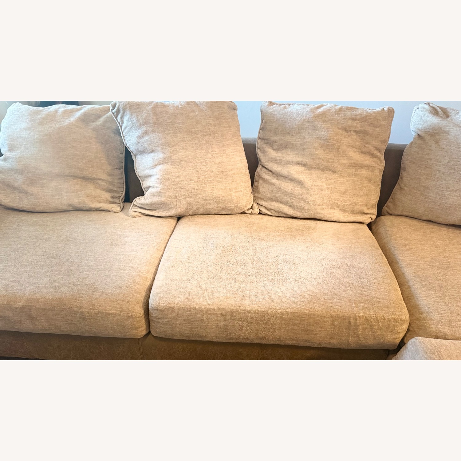 Rooms To Go Natural 2 Piece Sectional - image-4
