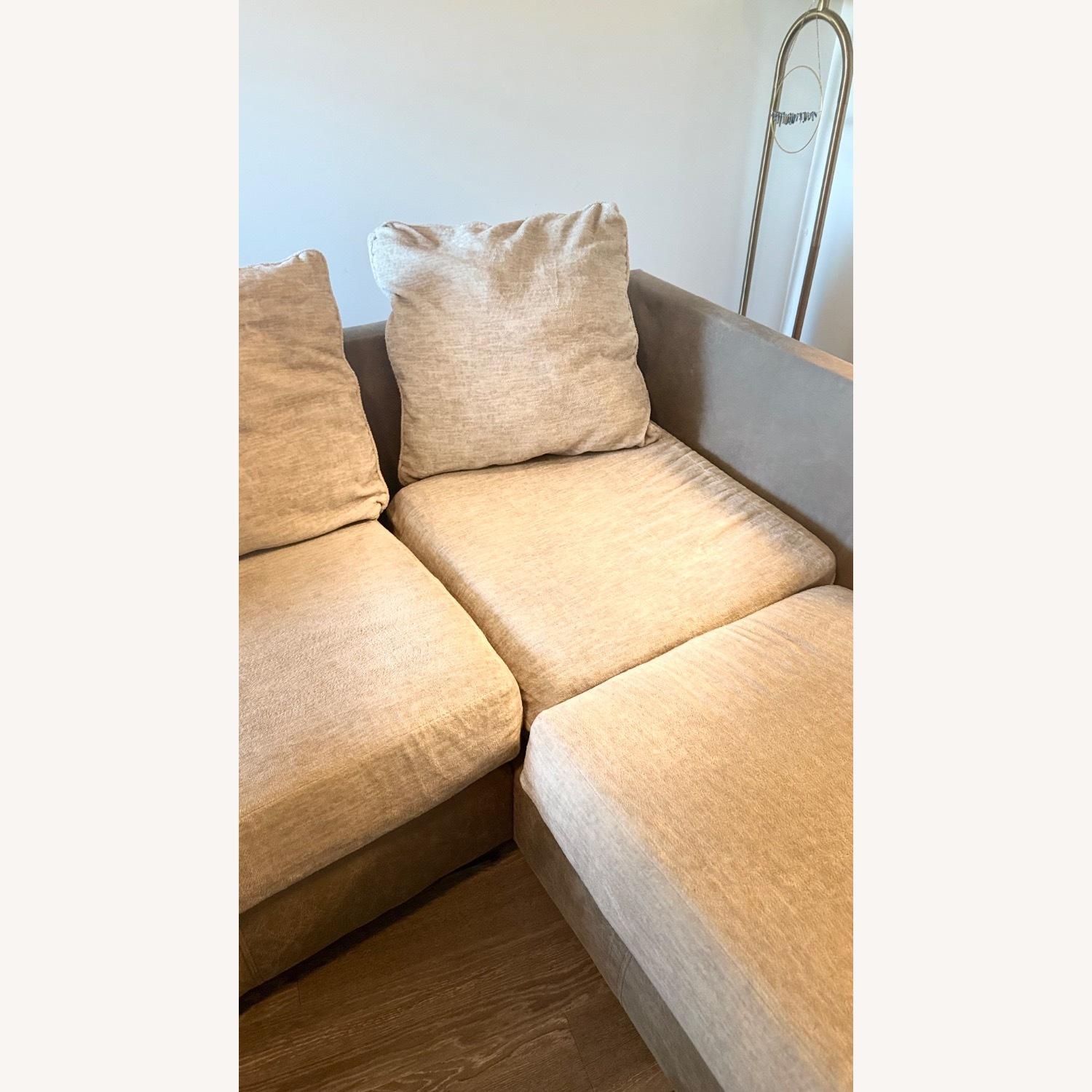 Rooms To Go Natural 2 Piece Sectional - image-3