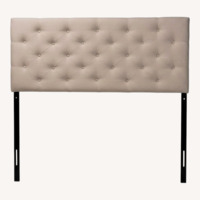 Baxton Studio Natural Fabric Headboard