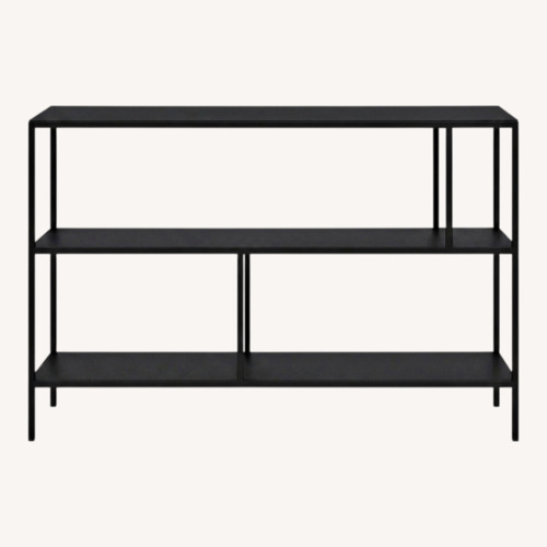 Used Foshay Console Bookcase — Natural Steel for sale on AptDeco