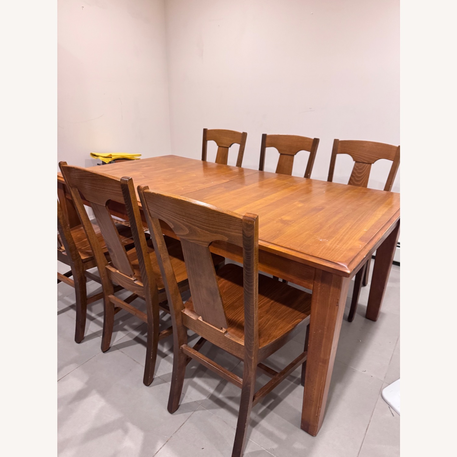 Pottery Barn Cortona Oak Dining Set - image-3