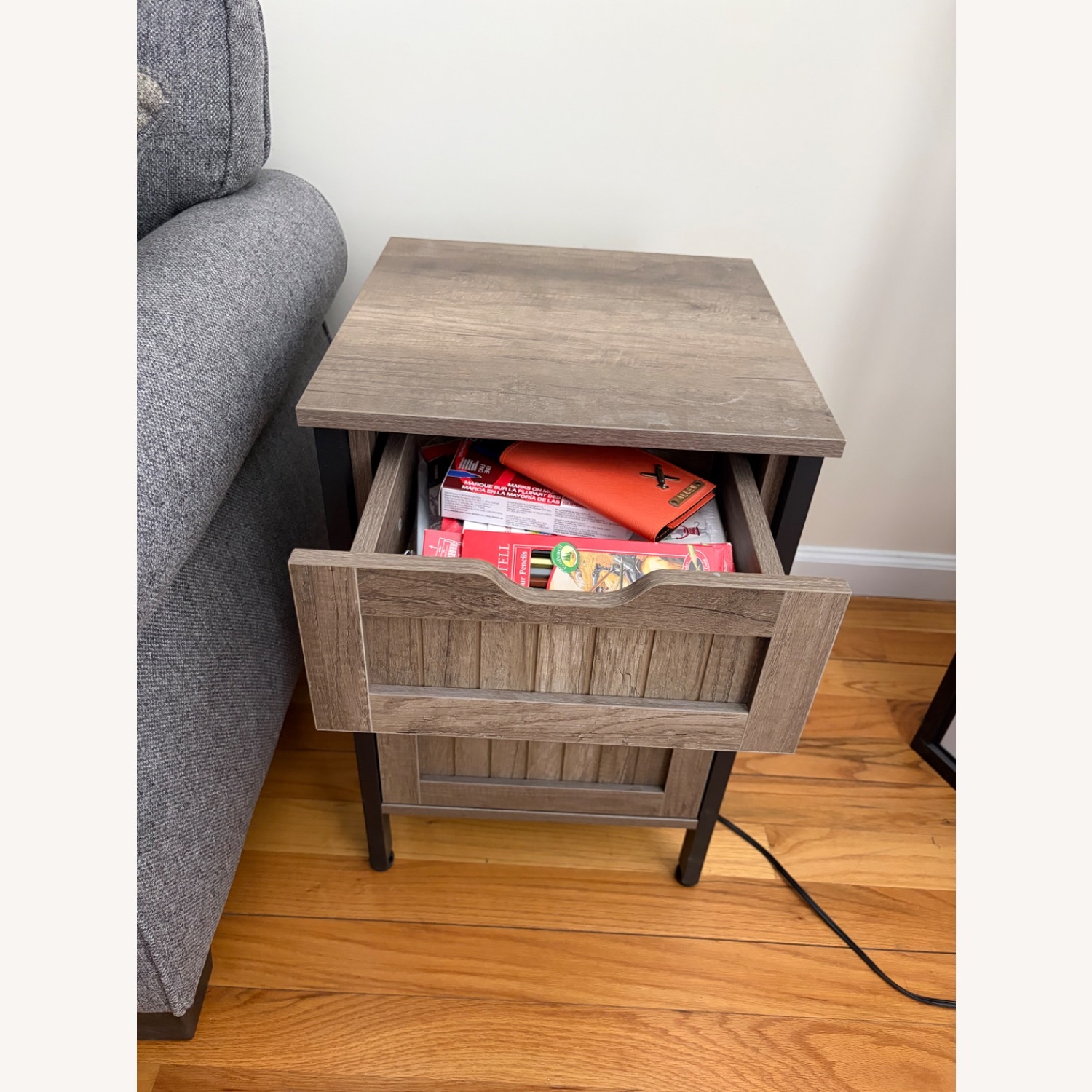 Yaheetech Wood Nightstand (Set of 2)  - image-2