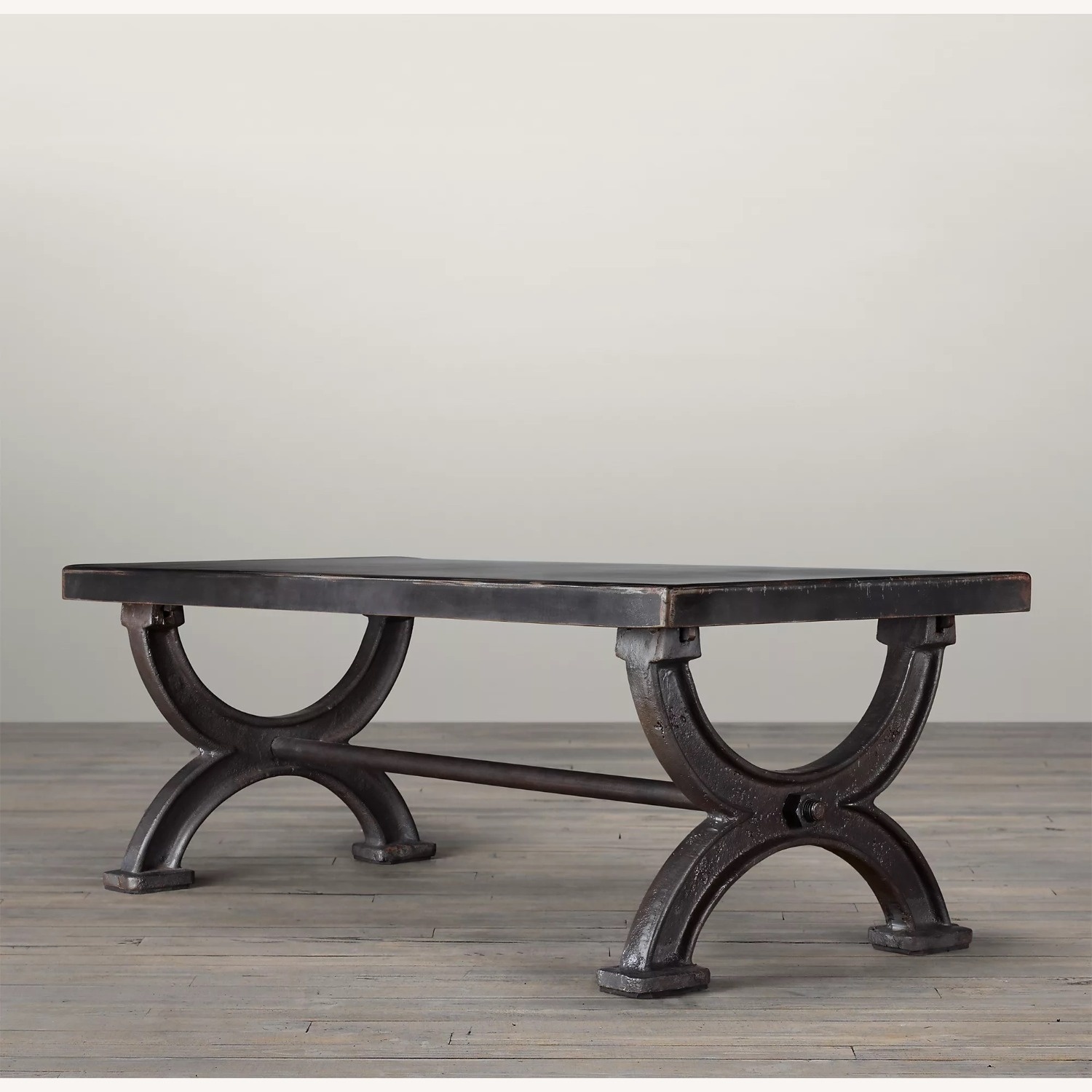 Restoration Hardware 1940s Steel Coffee Table - image-4