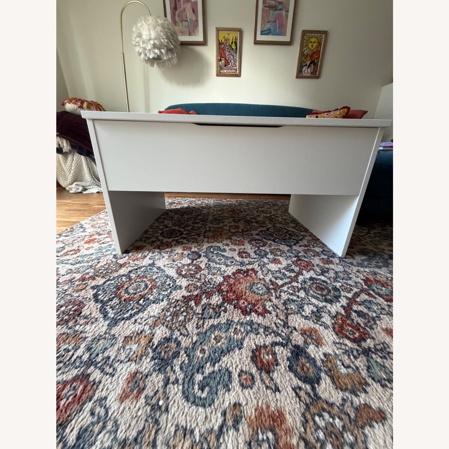 IKEA Ostavall Adjustable Coffee Table - image-1
