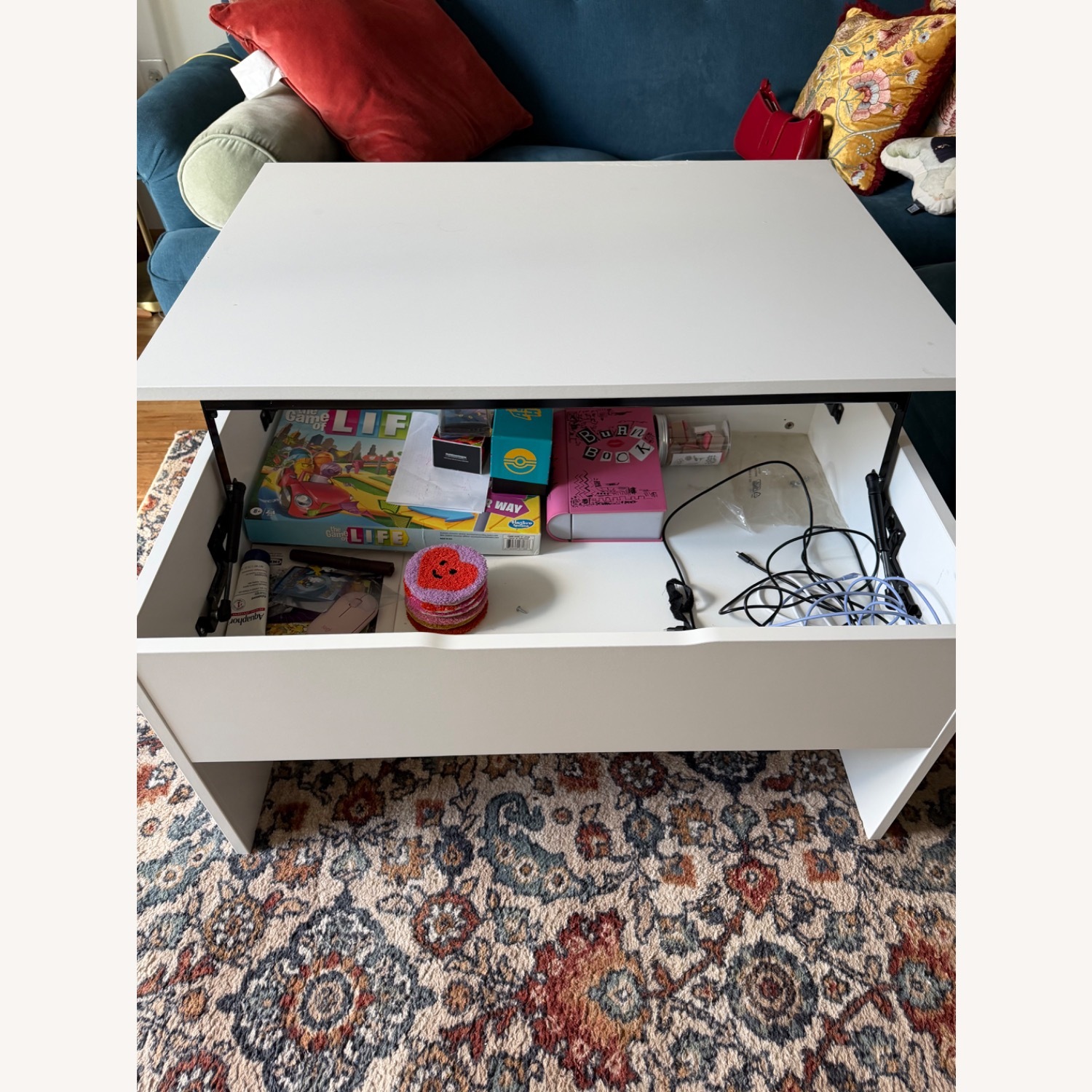 IKEA Ostavall Adjustable Coffee Table - image-3