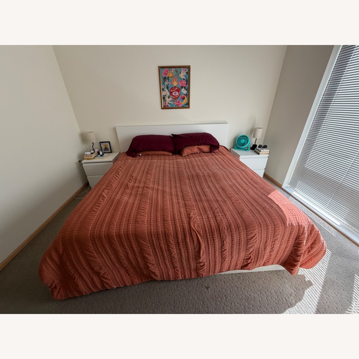 IKEA Malm White King Bed - image-2