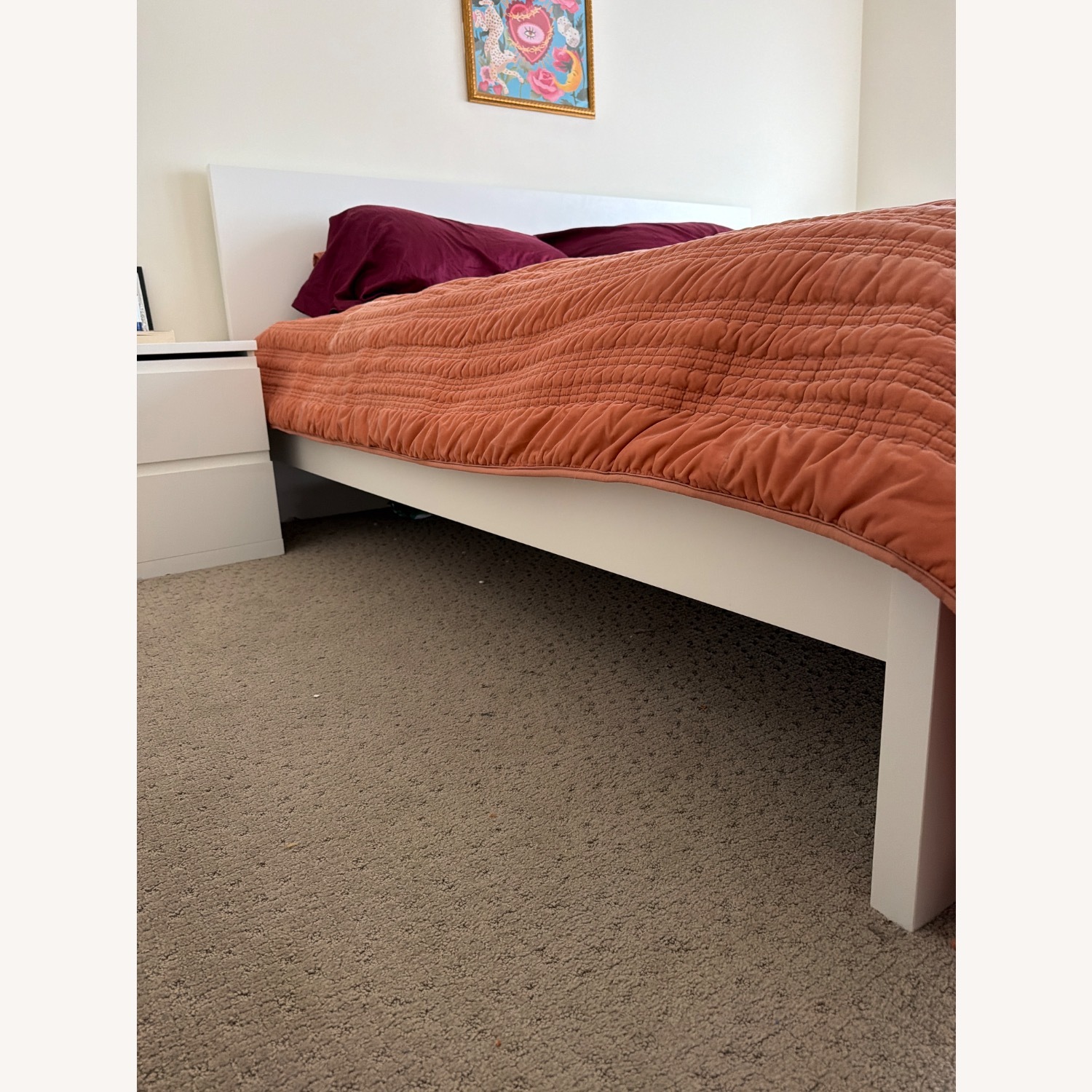 IKEA Malm White King Bed - image-3