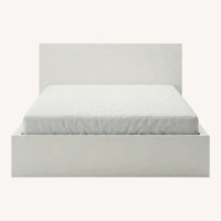 IKEA Malm White King Bed