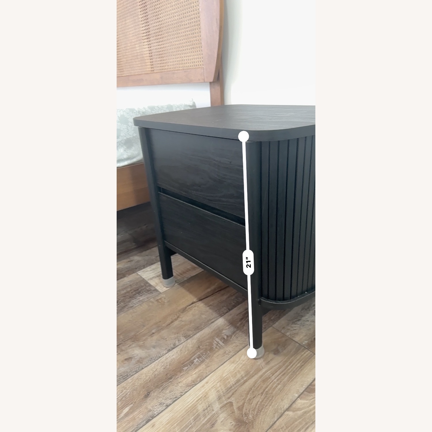 Overstock Black Wood Nightstands - image-2