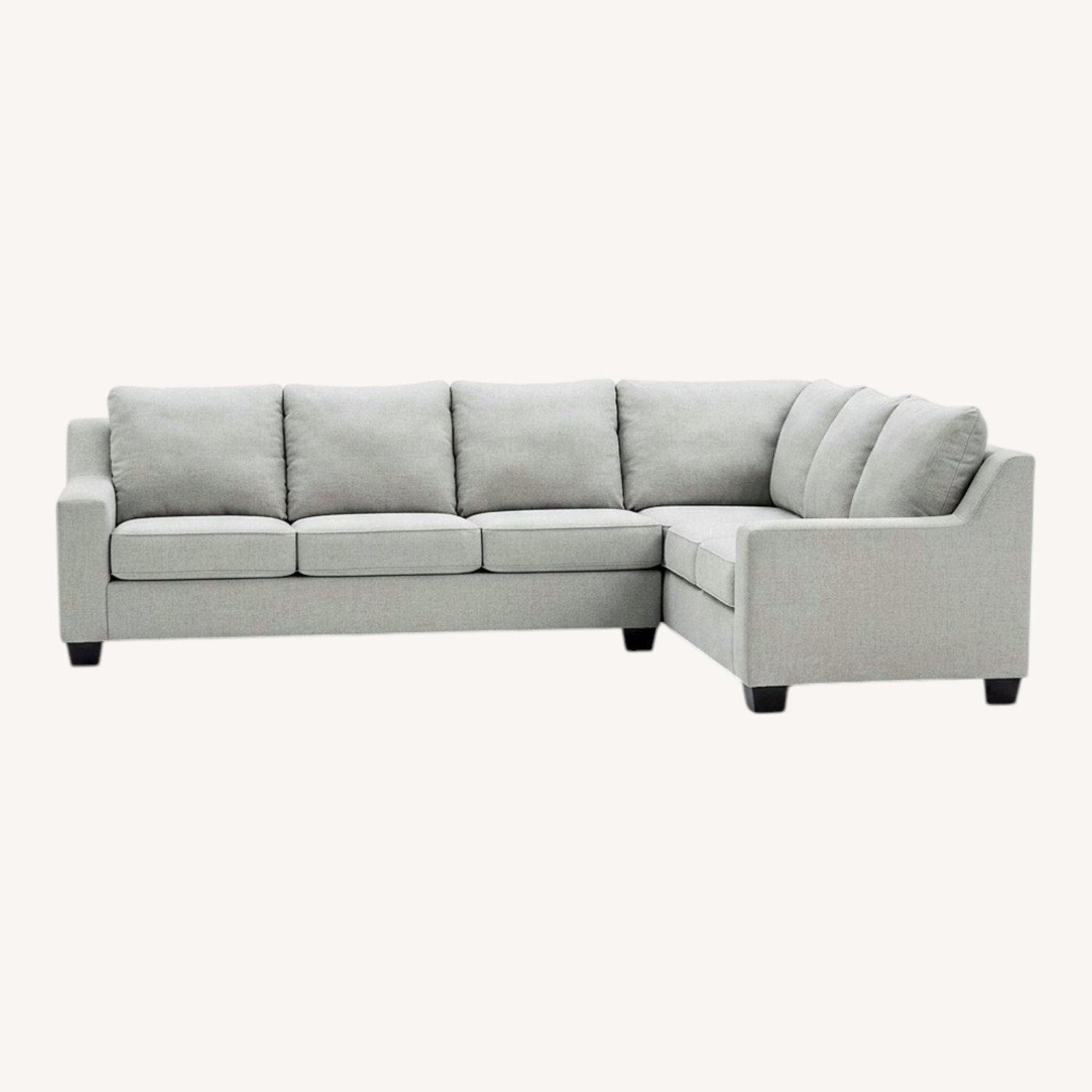 Ashley Furniture Silver Fabric 3+ Seater Sofa - image-0