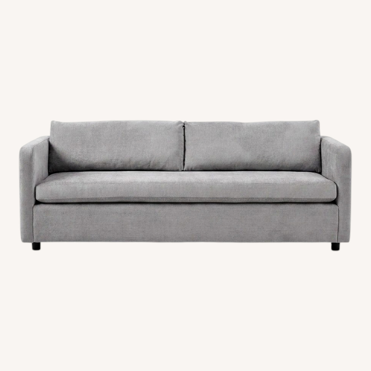 West Elm Bacall Curved Sofa - image-0