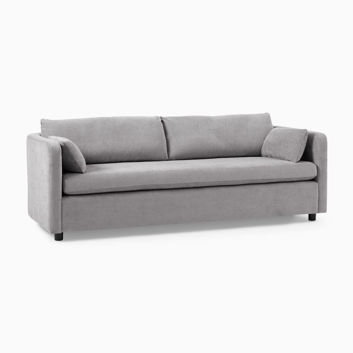 West Elm Bacall Curved Sofa - image-4