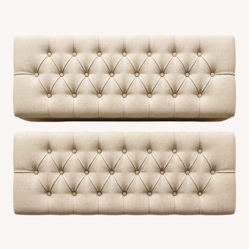 Used Light Brown Fabric Chest for sale on AptDeco