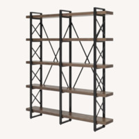 Amazon Large Bookshelf Wood and Metal