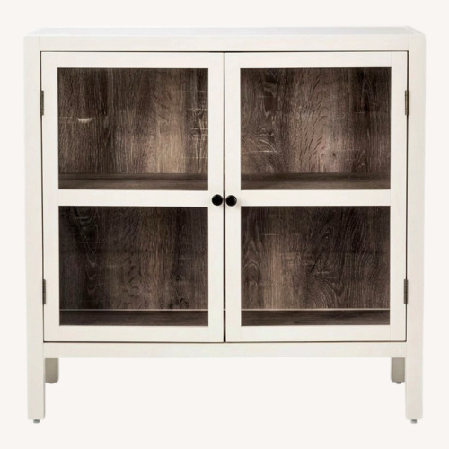 Used Target Hadley White Wood Sideboard for sale on AptDeco