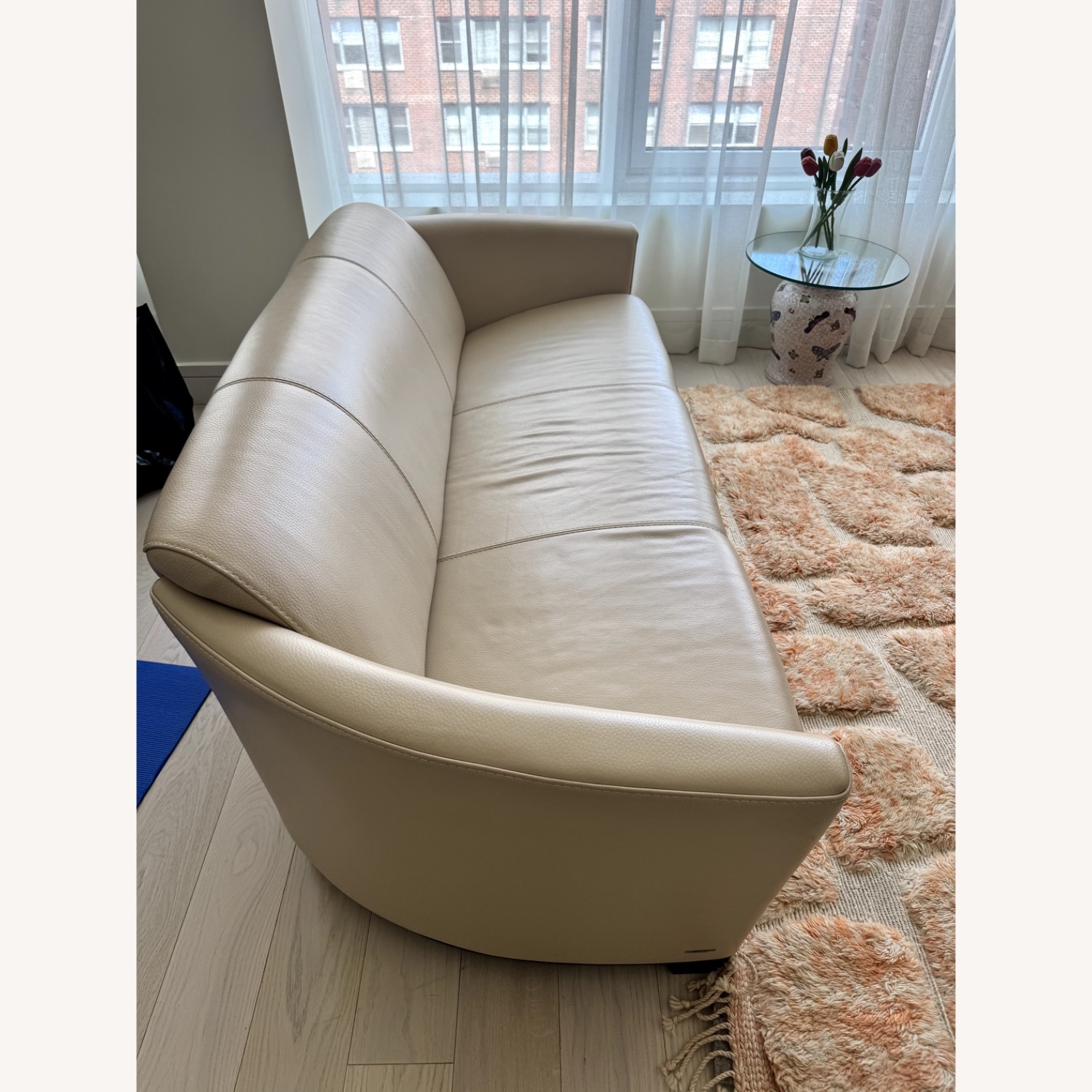 Giuseppe Light Brown 3 Seater Sofa - image-2