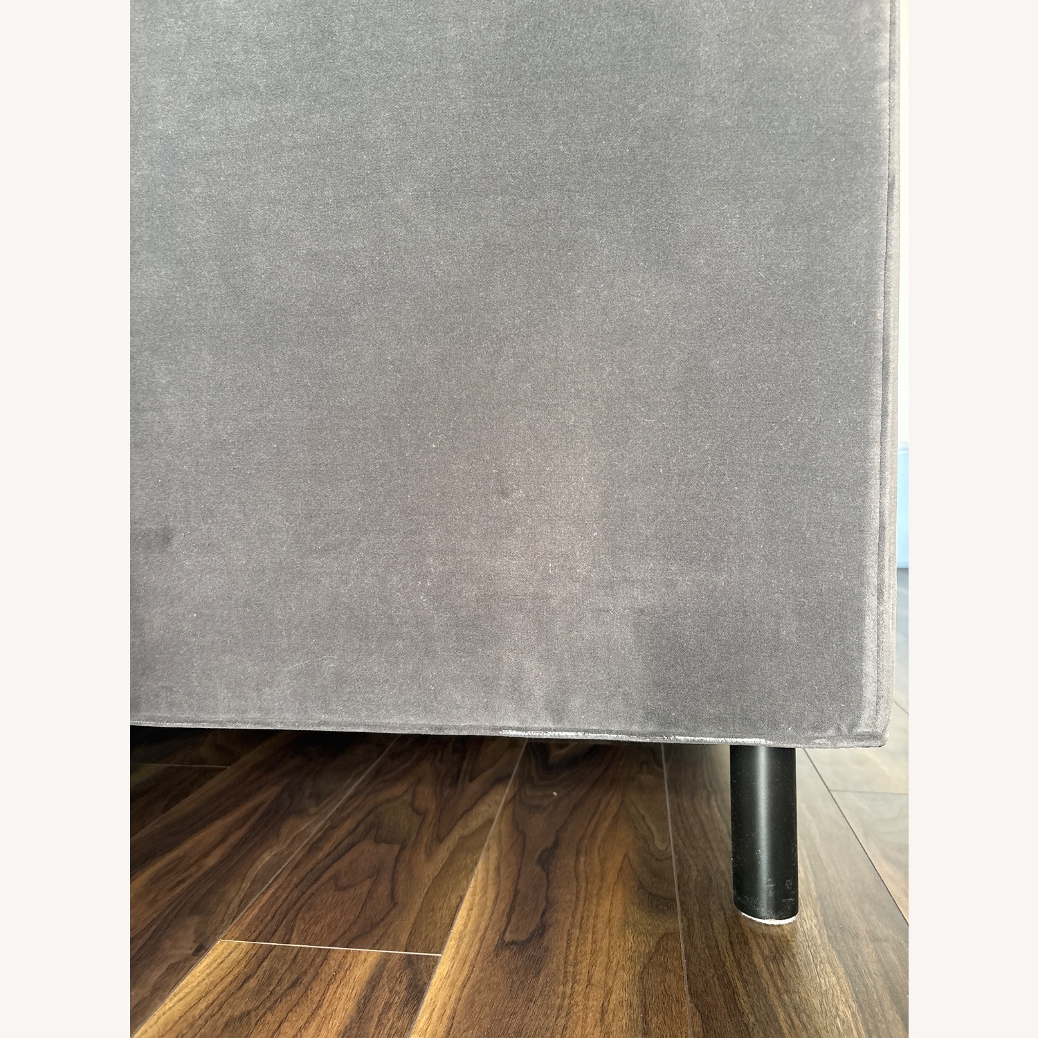 ABC Carpet and Home Gray Chaise - image-4