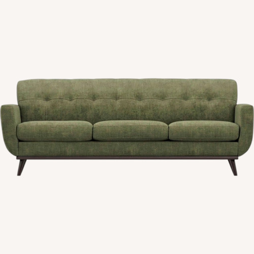Used Rooms To Go Green Fabric 3+ Seater Sofa for sale on AptDeco