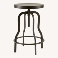Structube 2 Metal Stools Bar