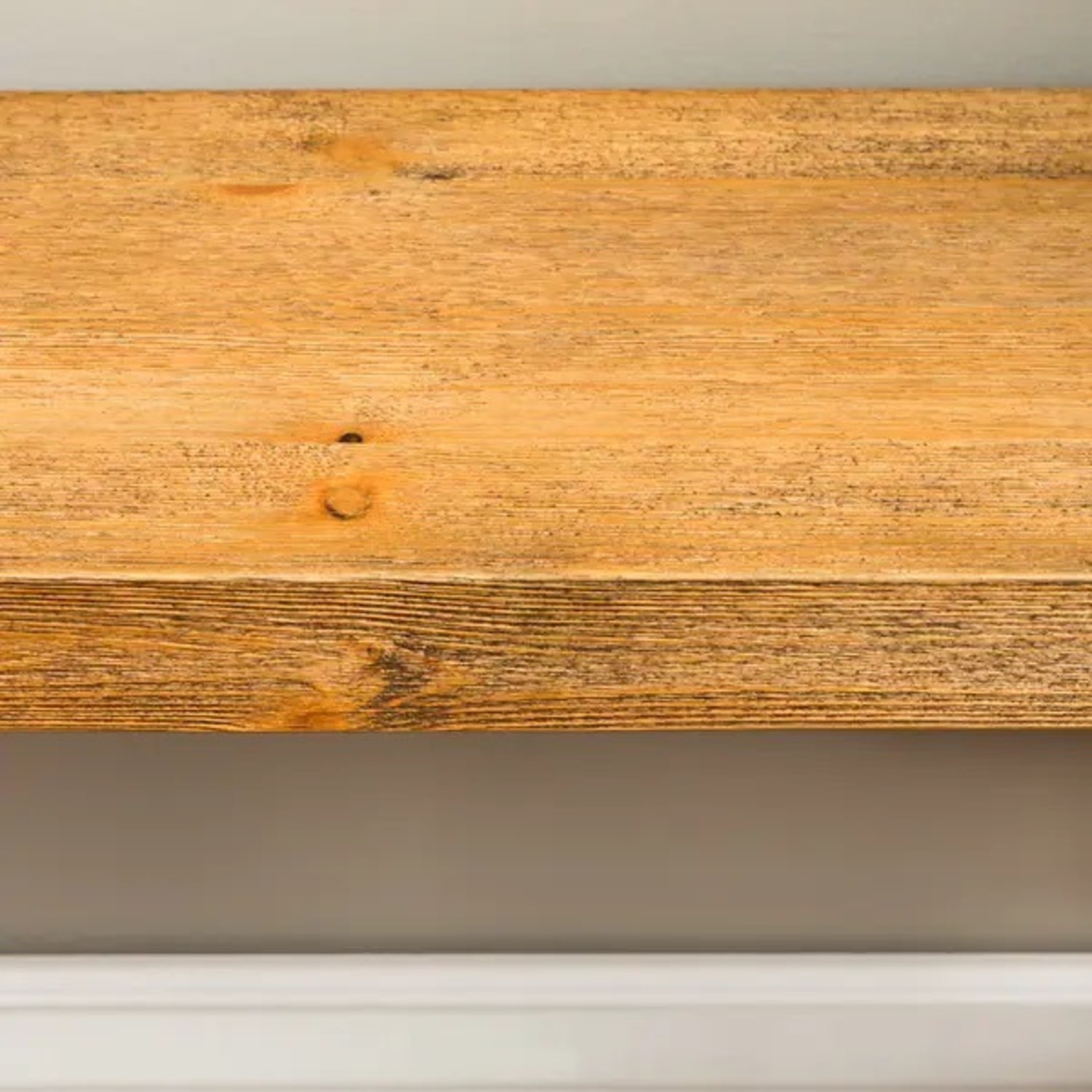 Rustic and Subtle Wooden Bench - image-5