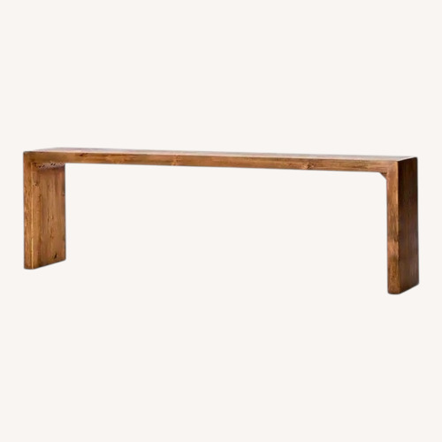 Used Rustic and Subtle Wooden Bench for sale on AptDeco
