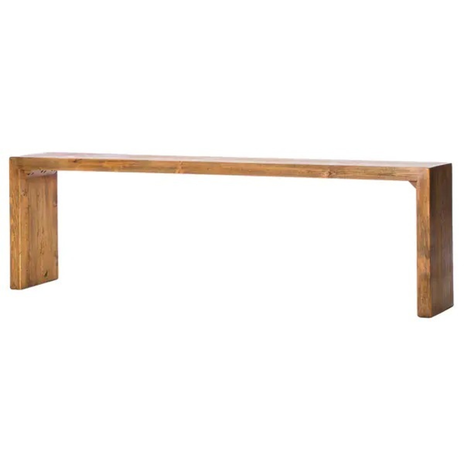 Rustic and Subtle Wooden Bench - image-7