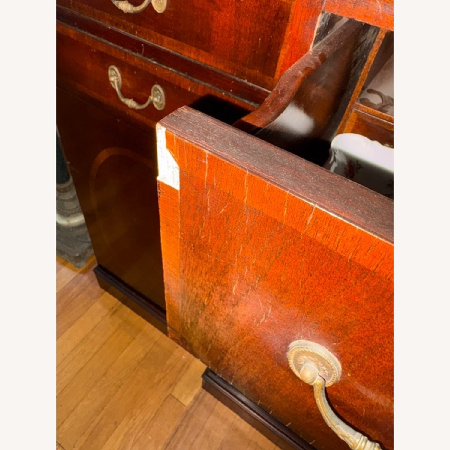 Vintage/Antique Dark Brown Bookcase - image-6
