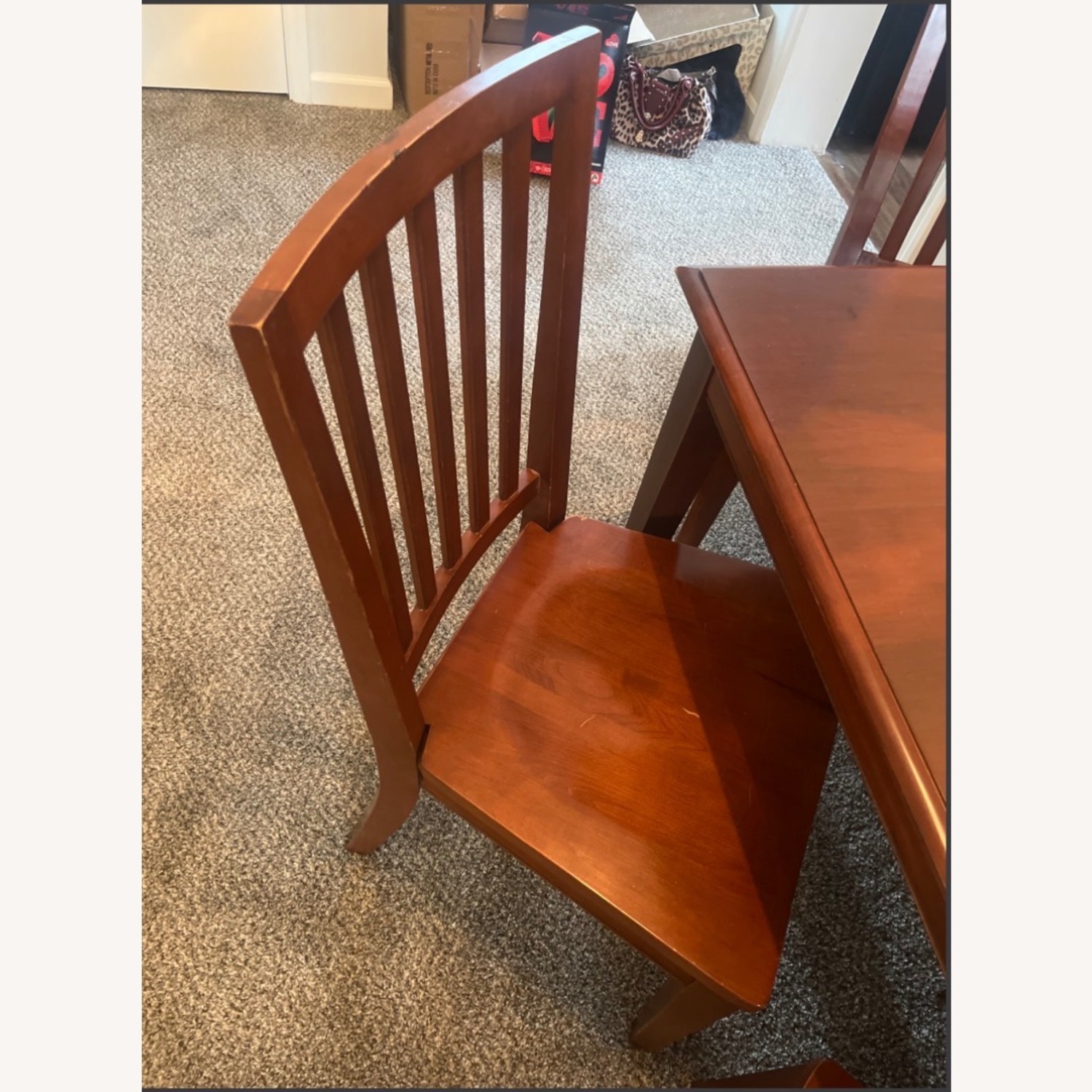 Ethan Allen Dark Brown Wood Dining Sets - image-3