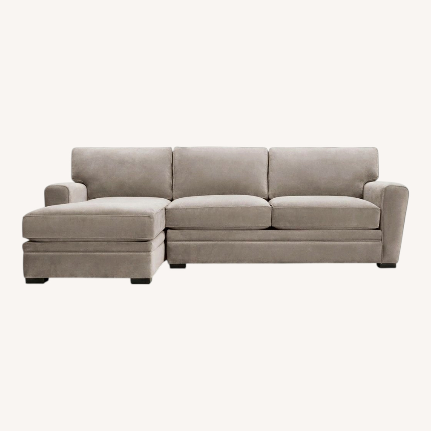 Raymour & Flanigan Furniture 2 Piece Sectional - image-0